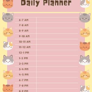 Minimalist Daily Planner